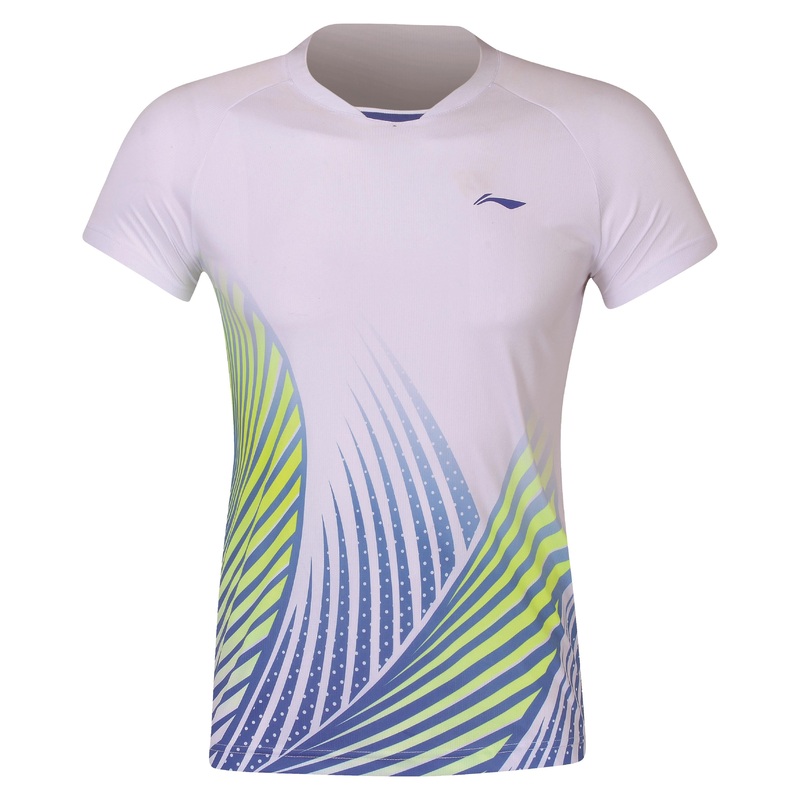 Damen Competition Top Team Line Wei – AAYQ074-2 XXL = XL EU