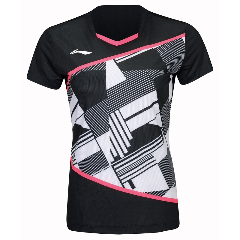 Damen Team Sportshirt New Star schwarz – AAYT066-1