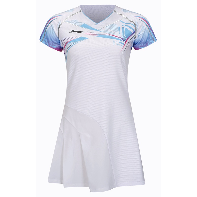 Damen Wettkampfkleid International Players Glacier – wei – ASKT096-1