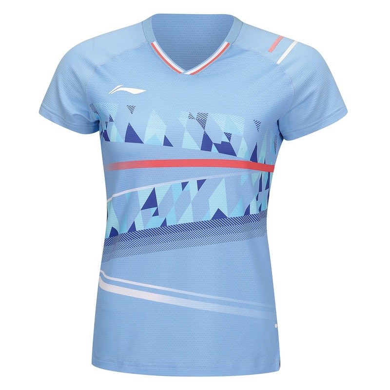 Damen Wettkampfshirt International  Players PUSH – hellblau – AAYU132-3