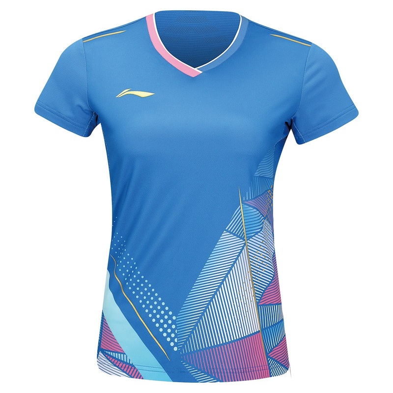 Damen Wettkampfshirt International Teams WIND – blau – AAYU128-4