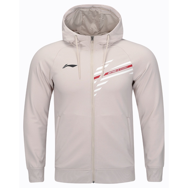 Herren Jacken-Hoody Li-Ning Style – grau – AWDT847-6