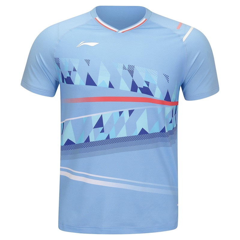 Herren Wettkampfshirt International  Players PUSH –  hellblau – AAYU131-3