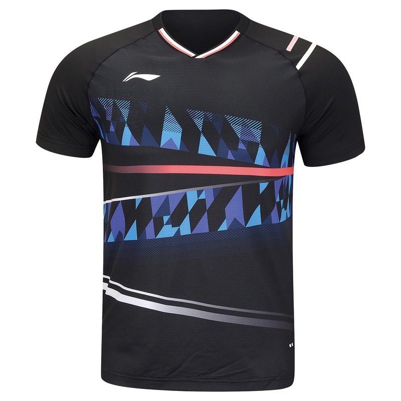 Herren Wettkampfshirt International  Players PUSH – schwarz – AAYU131-1