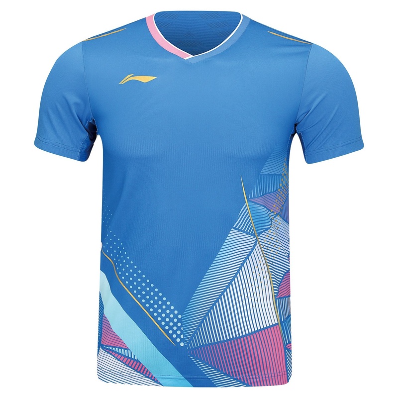 Herren Wettkampfshirt International Teams WIND – blau – AAYU127-4