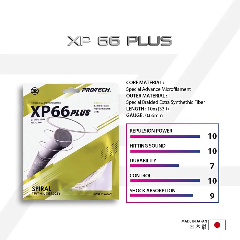 PROTECH XP66Plus Performance String [200m Reel]