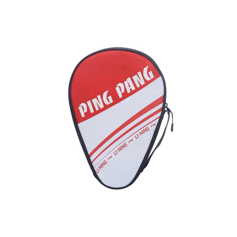 Tischtennis Hlle/-Tasche Ping Pang rot-weiss – ABJT003-1