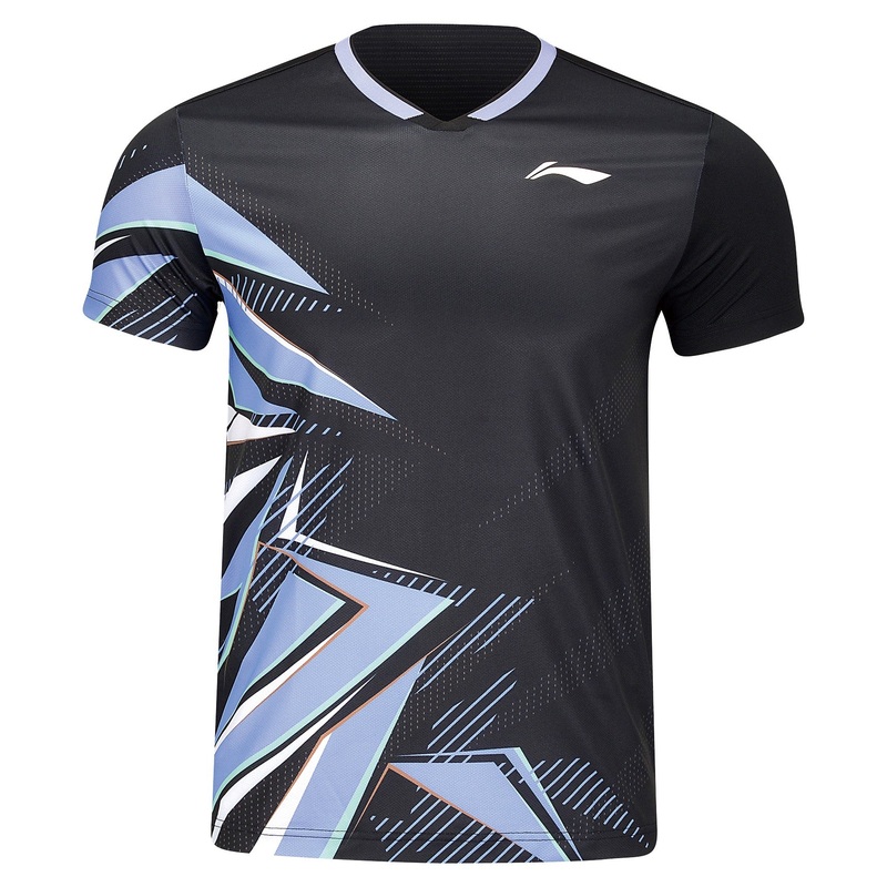 Unisex Wettkampfshirt  Fan-Edition China Youth Team FIGHT – schwarz – AAYU135-1