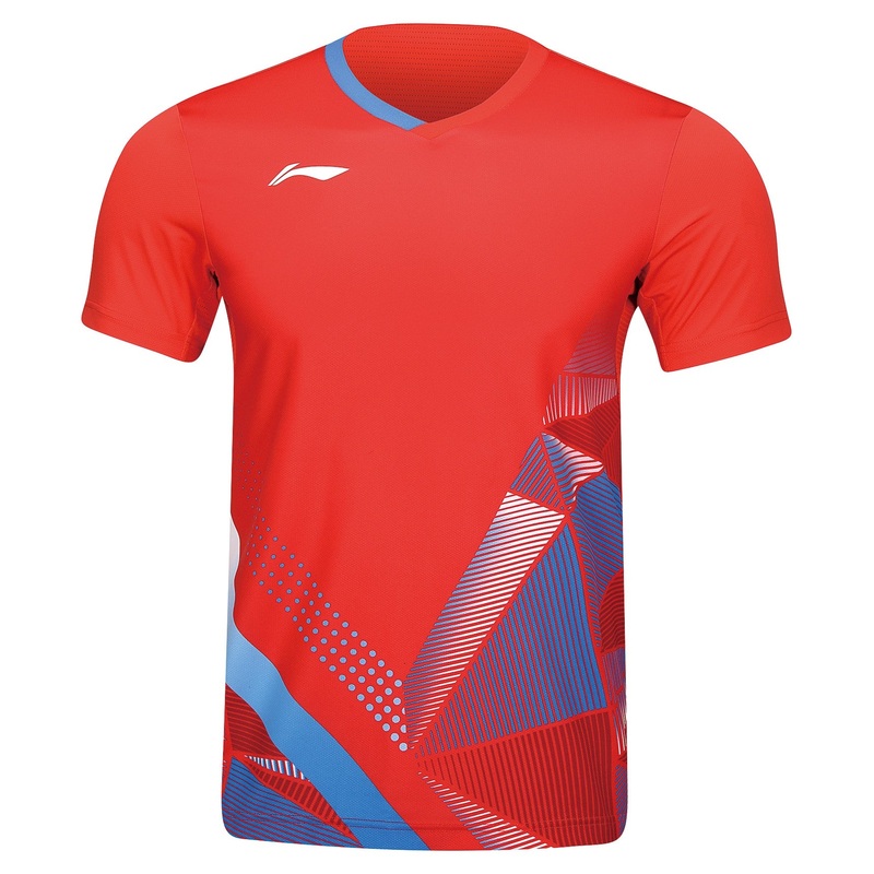 Unisex Wettkampfshirt  Fan-Edition Int. Teams WIND – rot – AAYU129-3