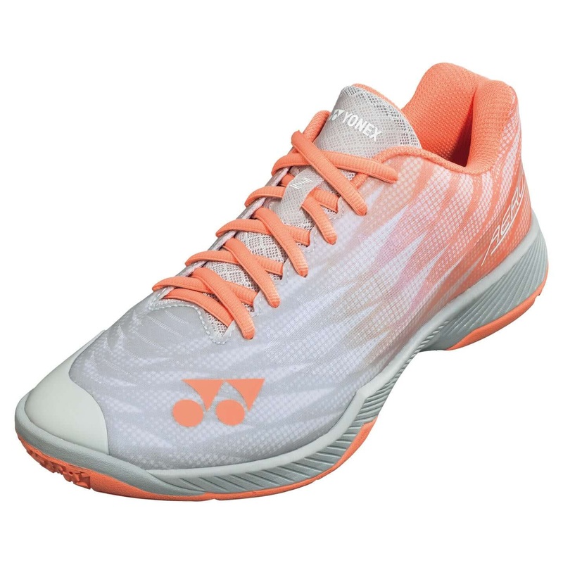 Yonex Aerus Z2 LX Power Cushion Women’s Badminton Shoes (Coral Orange)