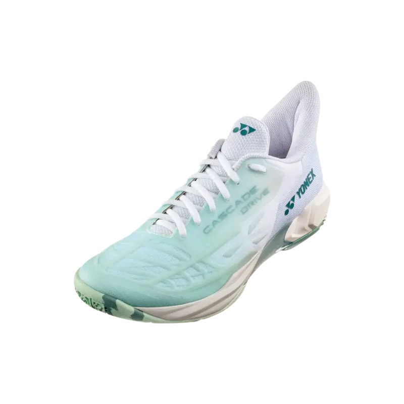 Yonex Power Cushion Cascade Drive 2 Badminton Shoes (White/Green)