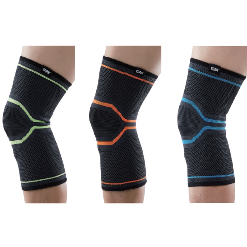3D knee support TP8306 Black Orange