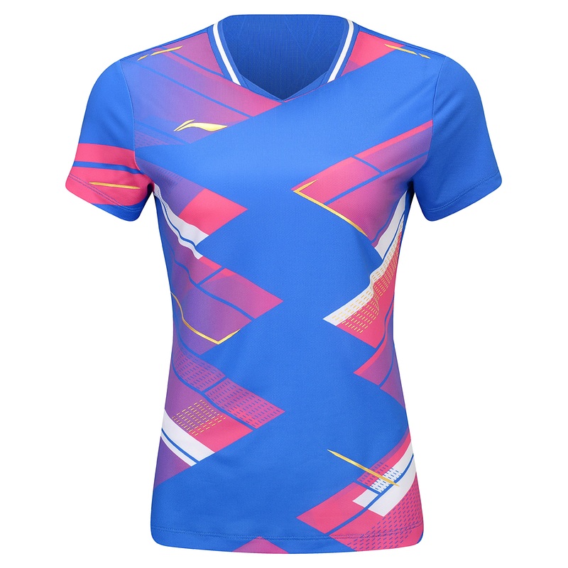 Damen Sportshirt International Players Arena – blau – AAYU228-3