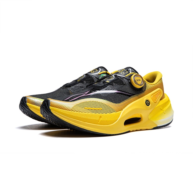 Herren Wettkampf Laufschuh Furios Rider 7 Pro V2 – schwarz-zitronengelb – ARZU001-15