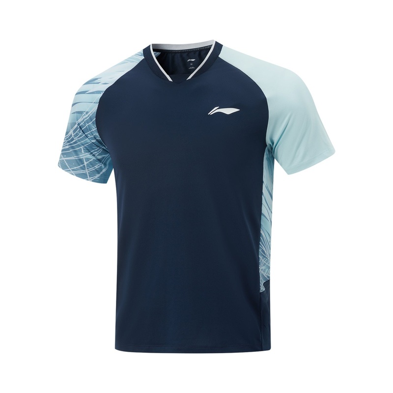 Tischtennis Unisex Smash Wettkampftrikot 2025 dunkelblau – AAYV067-1
