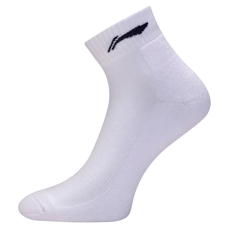 Unisex Sportsocke low-cut Logo wei – AWSS445-2