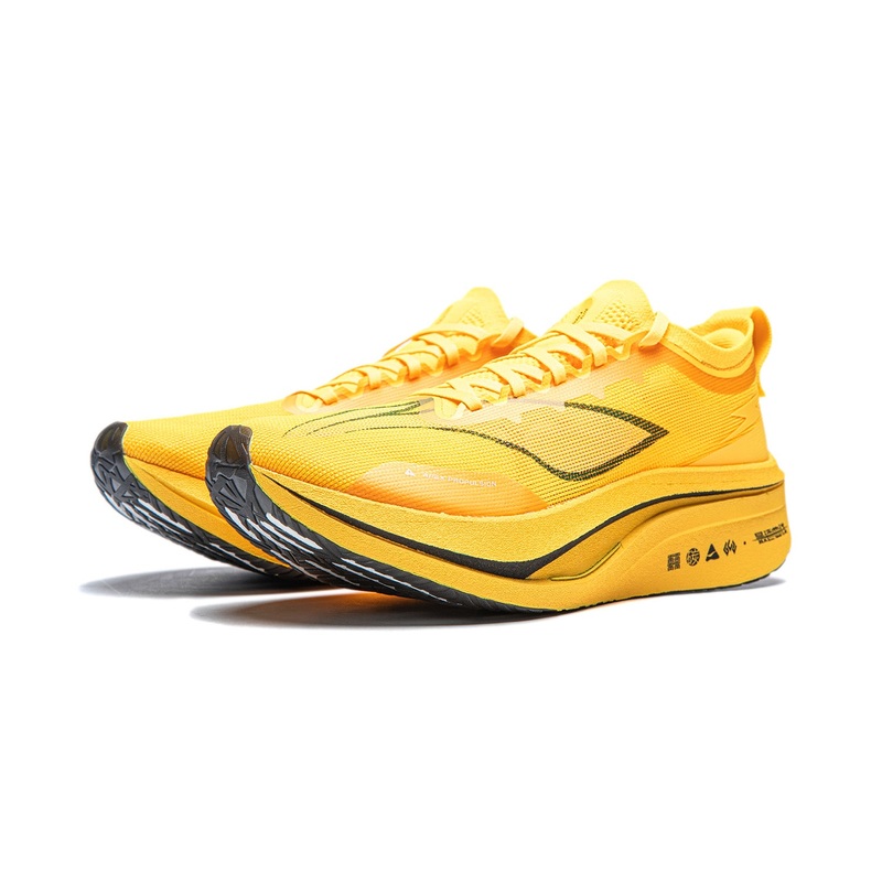 Unisex Wettkampf Laufschuh Feidian 4 Elite – neon-gelb – ARMU007-20