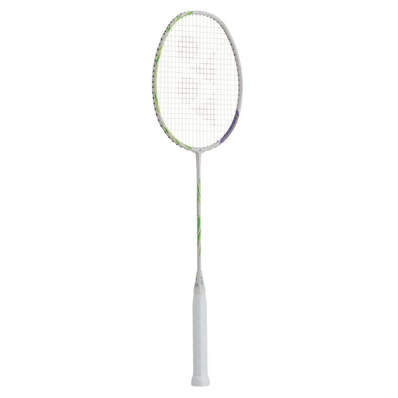 Viktor Axelsen Astrox 100 Game badminton racket (Grayish Beige) Pre-Strung
