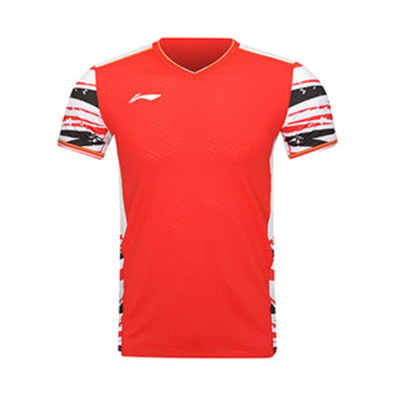 Herren Wettkampfshirt International Teams Ocean  – rot – AAYV057-1