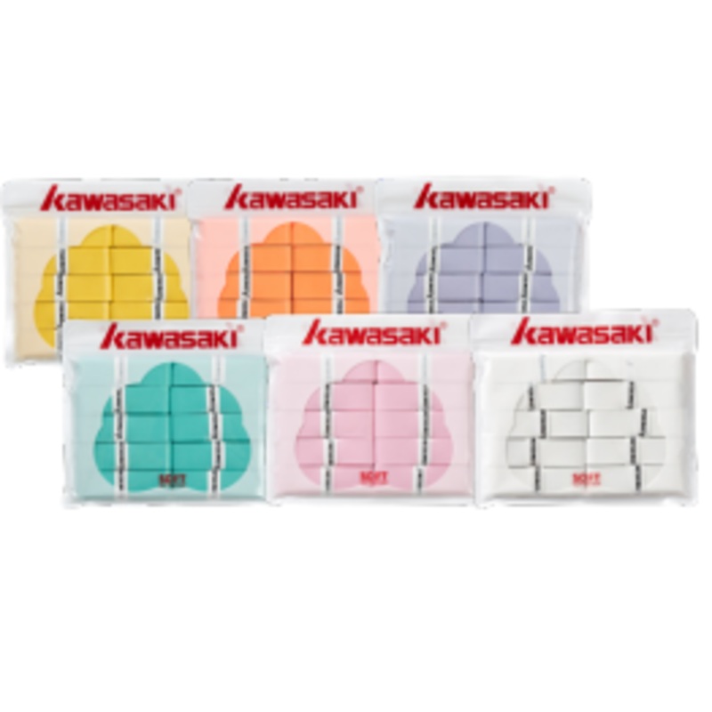 Pack of 10 Kawasaki 001 Badminton soft racket over grips
