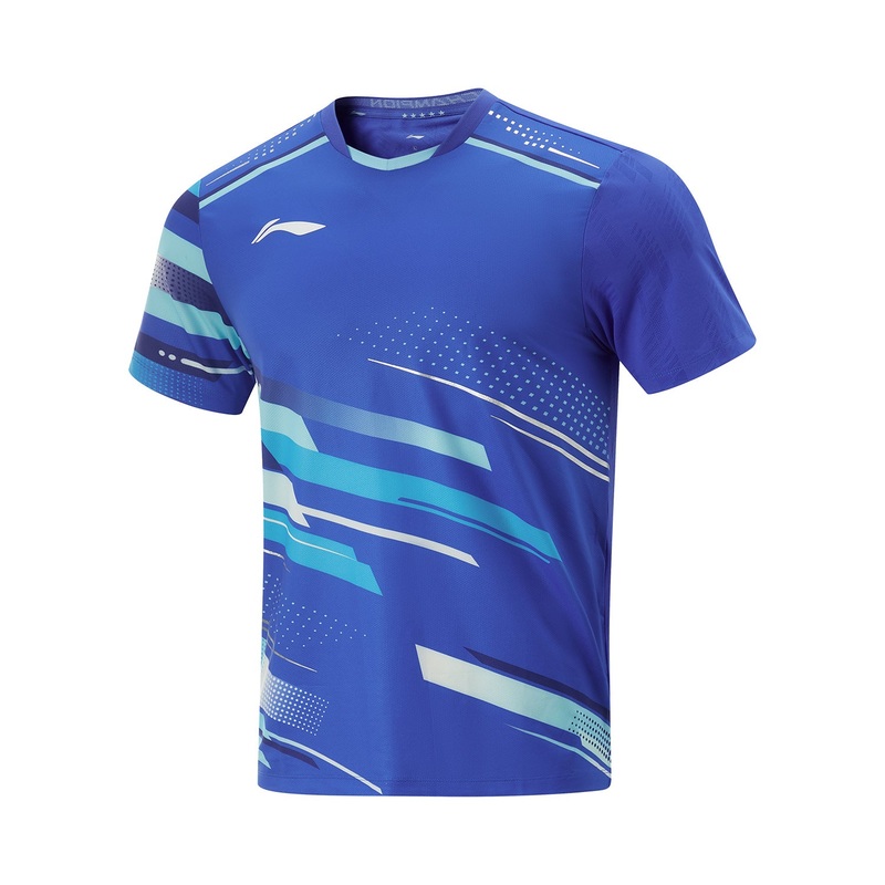 Tischtennis China National-Team Wettkampftrikot 2025 hellblau – AAYV085-2
