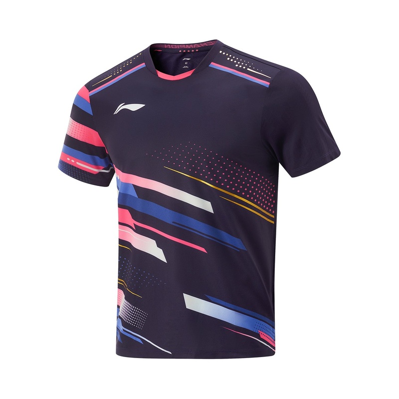Tischtennis China National-Team Wettkampftrikot 2025 lila – AAYV085-1