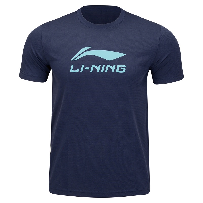 Unisex Sport-Shirt Logo-Standard – Blau – ATSU493-6