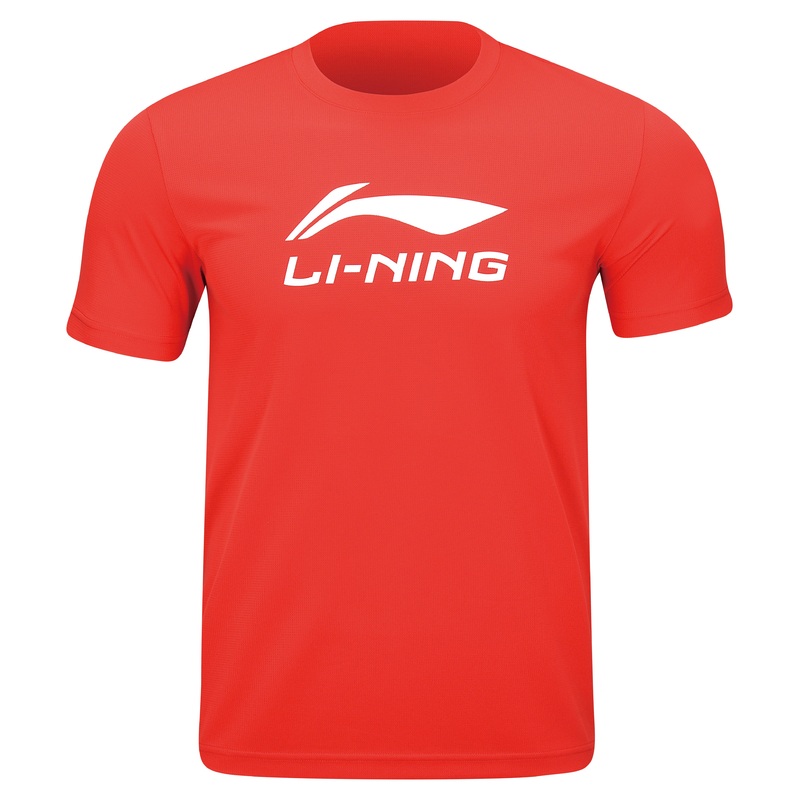 Unisex Sport-Shirt Logo-Standard – Rot – ATSU493-4