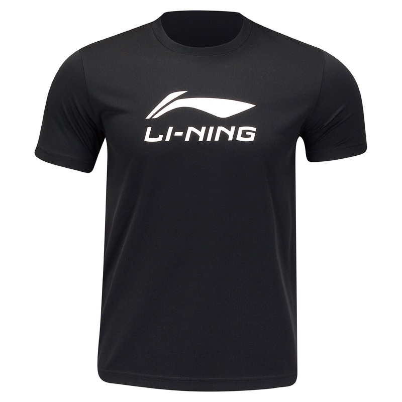 Unisex Sport-Shirt Logo-Standard – Schwarz – ATSU493-1