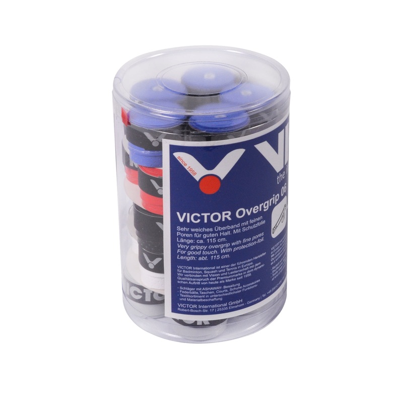 Victor Overgrip 06 grip box 25pcs assorted colours Badminton