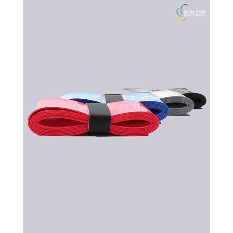 6 x Abroz thin Badminton racket over grips Red, Grey, Blue and Black