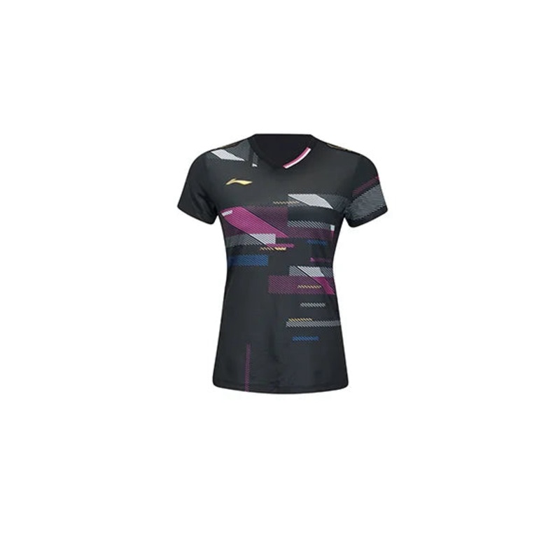 Damen Sportshirt Swing International Players  Black – AAYV022-1