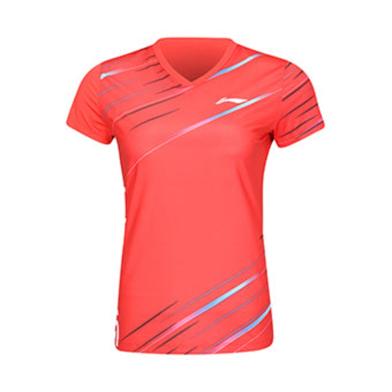 Damen Team-Sportshirt Dynamic rot – AAYV050-3