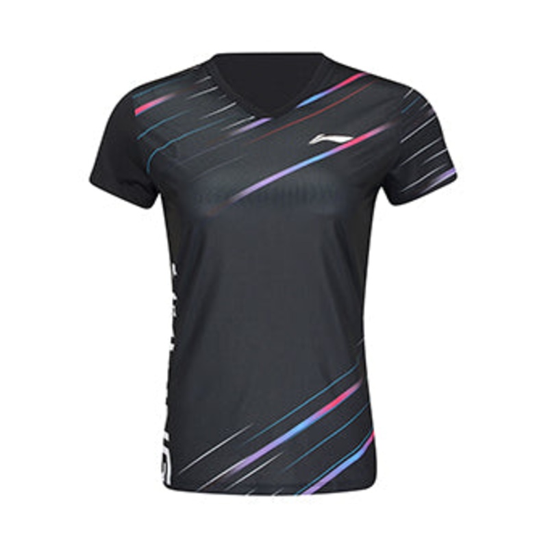Damen Team-Sportshirt Dynamic schwarz – AAYV050-1