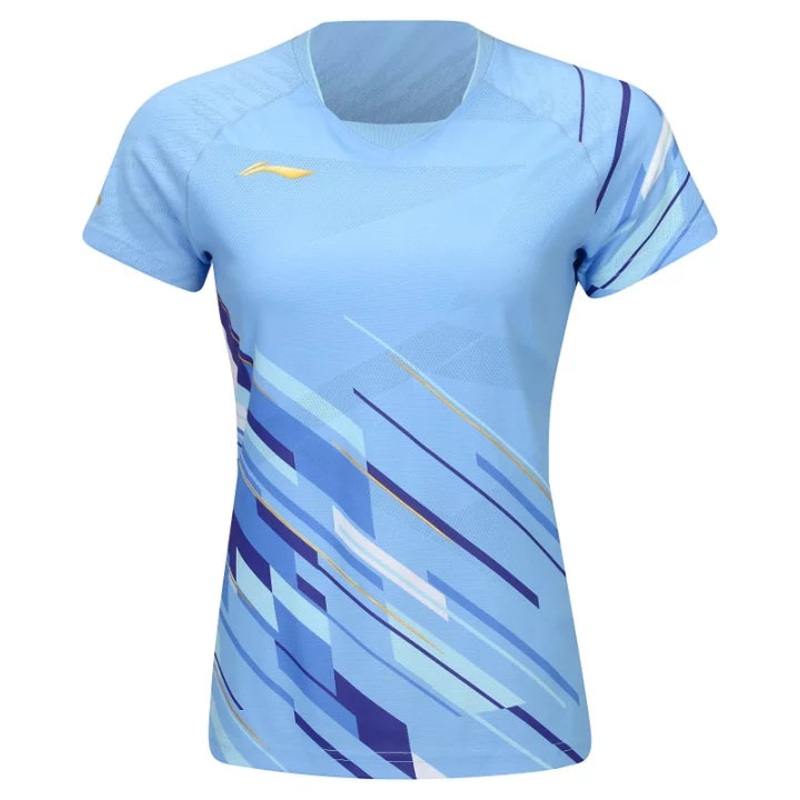 Damen Wettkampfshirt International Teams Power – hellblau – AAYU224-3