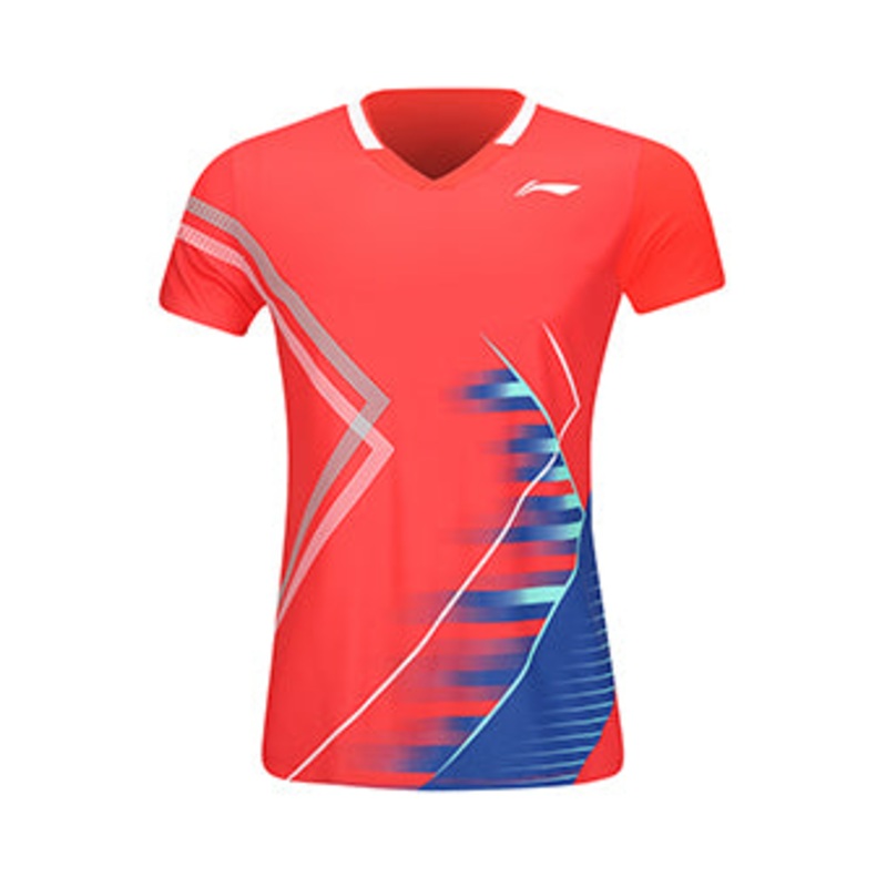 Damen Wettkampfshirt National Teams Shuttle – rot – AAYV046-5