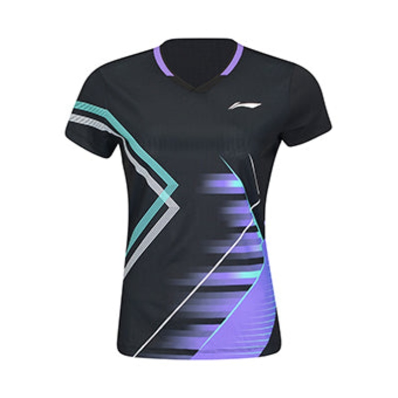 Damen Wettkampfshirt National Teams Shuttle – schwarz – AAYV046-1