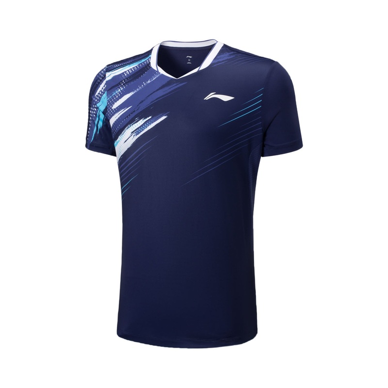 Herren Wettkampfshirt National Teams Lines – blau – AAYV025-1
