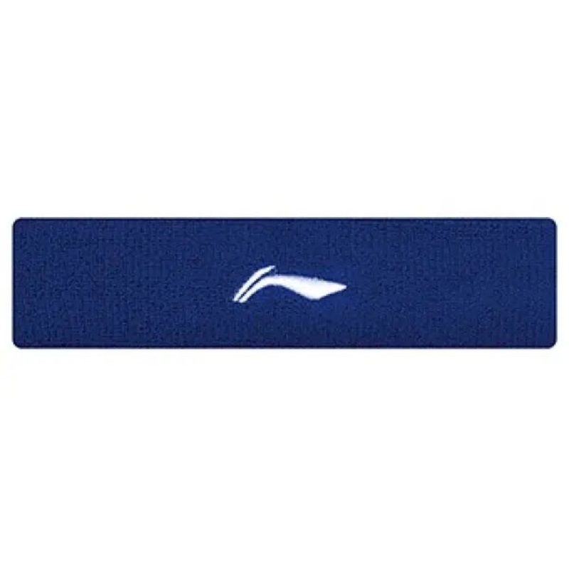 Li-Ning Stirnband Lines einfarbig schwarz – AQAU041-3