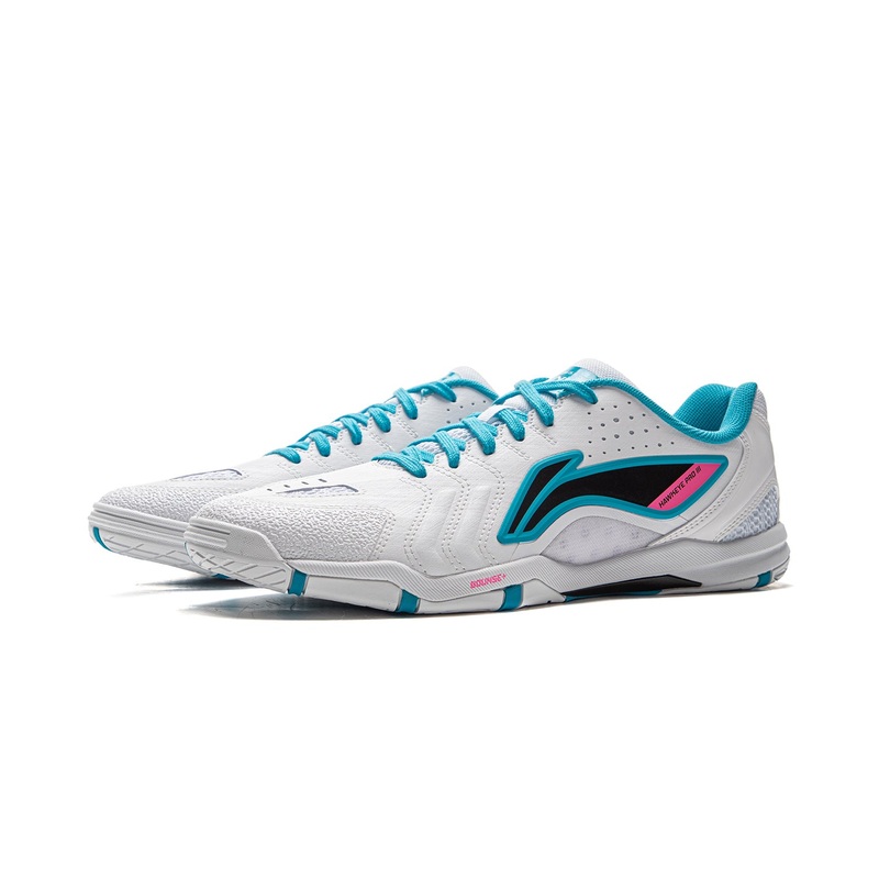 Tischtennis Schuh Hawk Eye 3.0 Pro – wei/hell-blau – APPV005-2