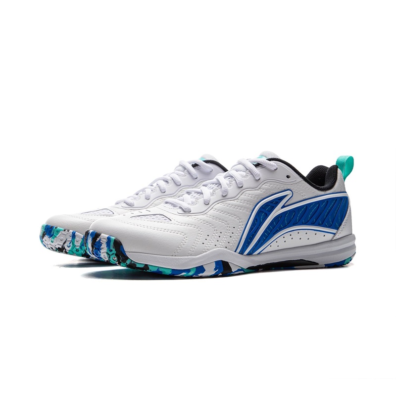 Tischtennis Schuh Hawk Eye 3.0  – wei/blau – APPV003-3