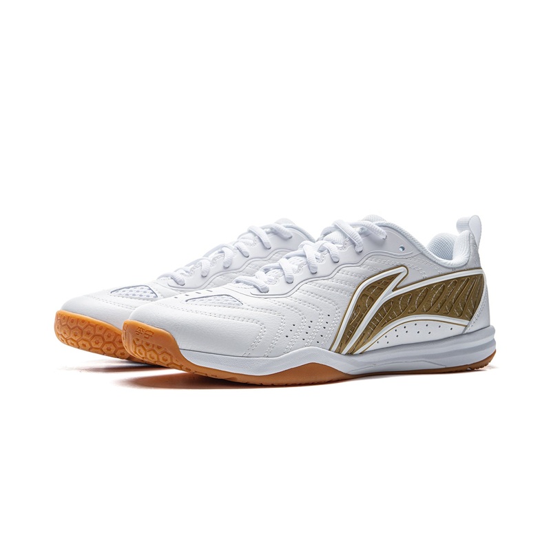 Tischtennis Schuh Hawk Eye 3.0  – wei/gold – APPV003-4