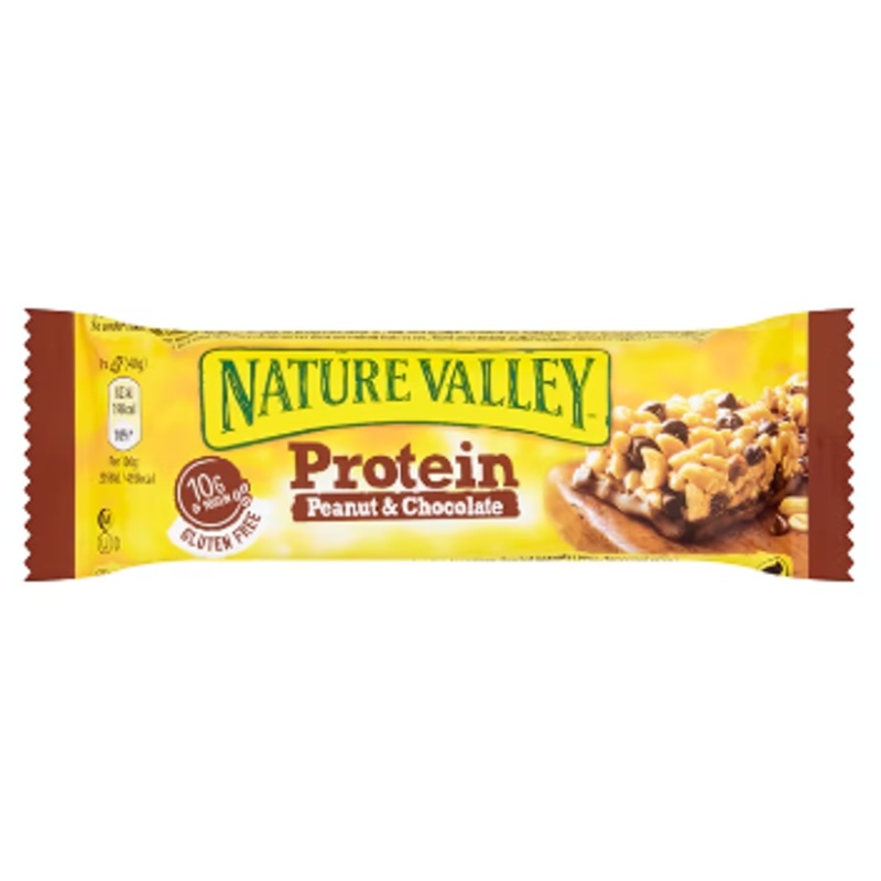Nature Valley Bars|Peanut and Chocolate|Fruit & Nut