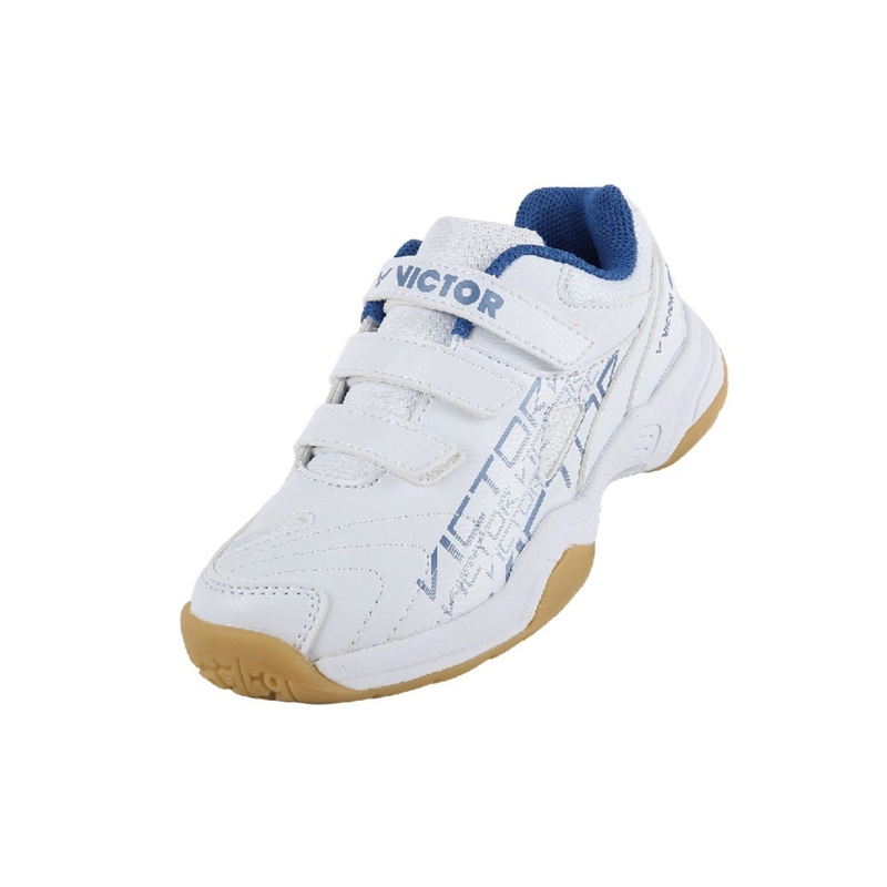 Victor A170JR (Junior)[White]|US 13 (Junior) | 18 cm|US 13.5 (Junior) | 18.5 cm|US 1 (Junior) | 19 cm|US 1.5 (Junior) | 19.5 cm|US 2 (Junior) | 20 cm|US 2.5 (Junior) | 20.5 cm|US 3 (Junior) | 21 cm|US 3.5 (Junior) | 21.5cm|US 4 (Junior) | 22 cm|US 4.5 (Ju