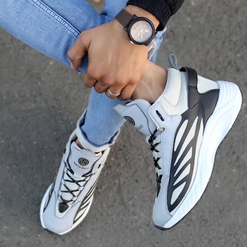 Bacca Bucci Illusion|GREY|WHITE|BLACK|UK-06|UK-07|UK-08|UK-09|UK-10