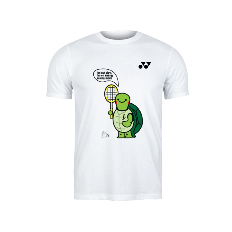 JZONE Limited Edition I’m Slow Turtle Shirt [White]