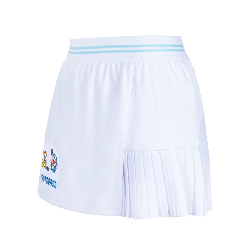 Victor X Doraemon Skirt (K-505DRM A) [White]