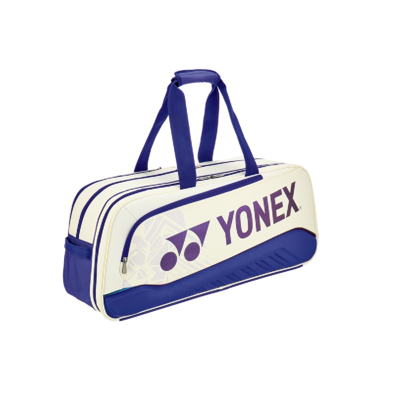 Yonex Expert Tournament Bag [White / Deep Blue] (BA02531W)