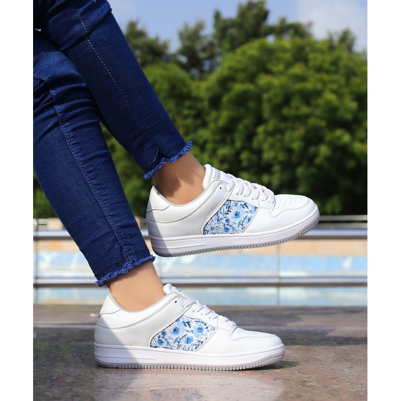 Bacca Bucci BLISS Low Top Flat Sole Fashion Women’s Sneakers with Digital Prints