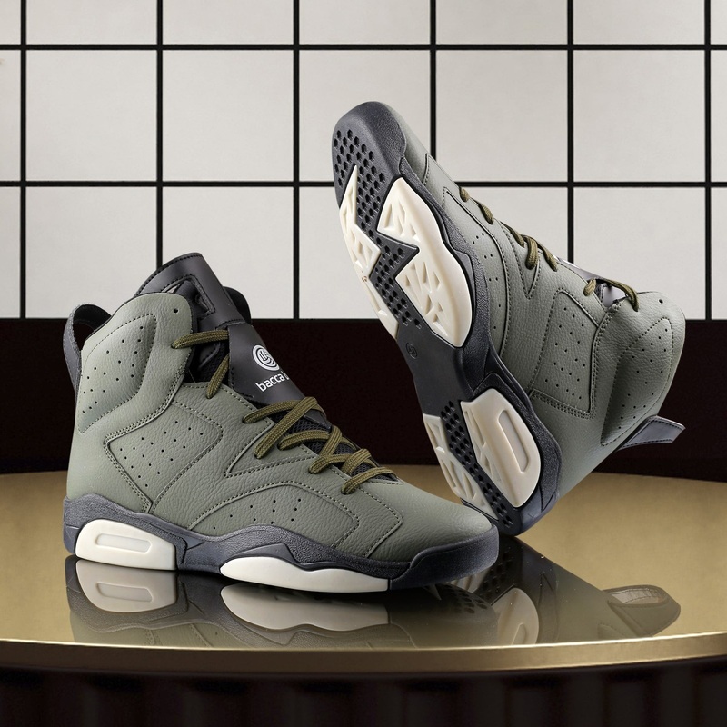Bacca Bucci Stunner|OLIVE|MATTE BLACK|MUD BROWN|SHINY WHITE|WHITE:RED|UK-06|UK-07|UK-08|UK-09|UK-10